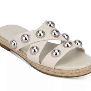 Marc Fisher Prisca Studded Espadrille Sandal